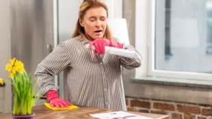 Allergiker reagieren mitunter gereizt auf den Frühjahrsputz.