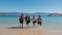 In der Tracht nach Kroatien.