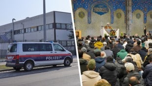 Das Islamische Zentrum Imam Ali liegt mitten im Gewerbegebiet von Wien-Floridsdorf.