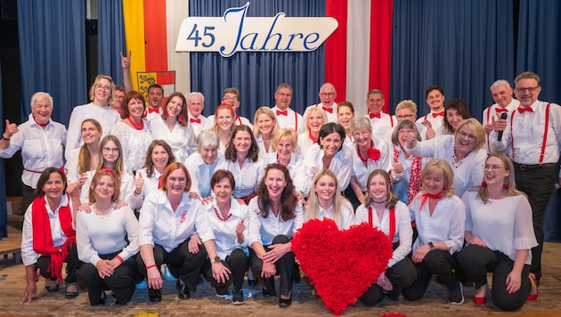 Singkreis Rosental: Glückliche Gesichter und schöne Klänge