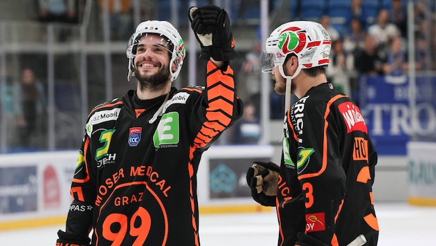 Erst der Liga-Titel mit den 99ers, dann der Abschied? Graz-Stürmer Lukas Haudum spielt diese ...