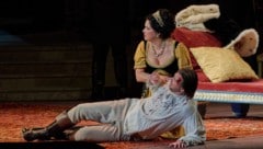 Wurden heftig bejubelt: Anna Netrebko und Tenor Ivan Gyngazov.