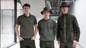 Jäger und bald Gemüsebauern: Ferdinand Rizy, Luka Miskic, Leevi Strasser (v.li.)