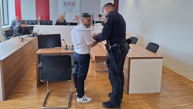 Der Angeklagte musste am Landesgericht klein beigeben.