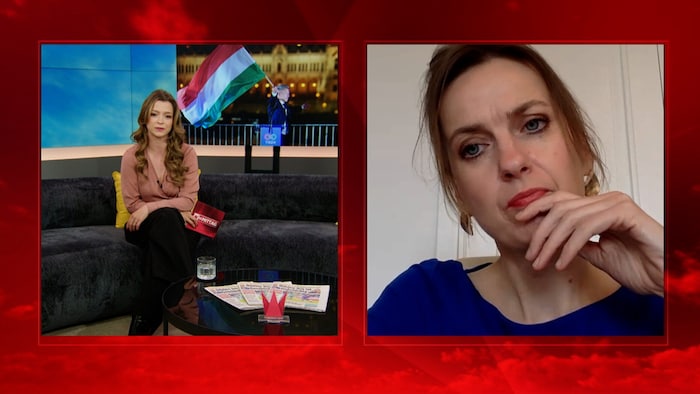Politologin Melani Barlai von der Andrássy-Universität Budapest analysiert im krone.tv-Interview ...