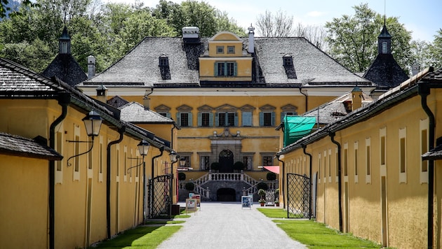 Die Mauern in Hellbrunn brachten neue Auflagen vom Denkmalschutz.