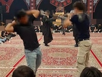 Auch Selbstgeißelungen stehen laut einem Insider in der Wiener Moschee an der Tagesordnung.