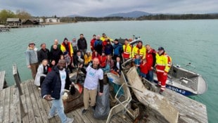 Diese Helfer machten beim „Cleaning Day“ mit.