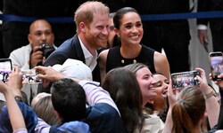 Prinz Harry und Herzogin Meghan besuchten zum Auftakt ihrer Australien-Reise ein ...