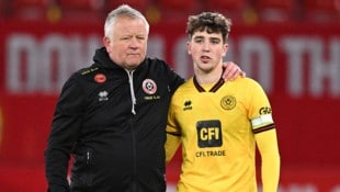 Chris Wilder (l.) und Oliver Arblaster (r.)