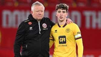 Chris Wilder (l.) und Oliver Arblaster (r.)