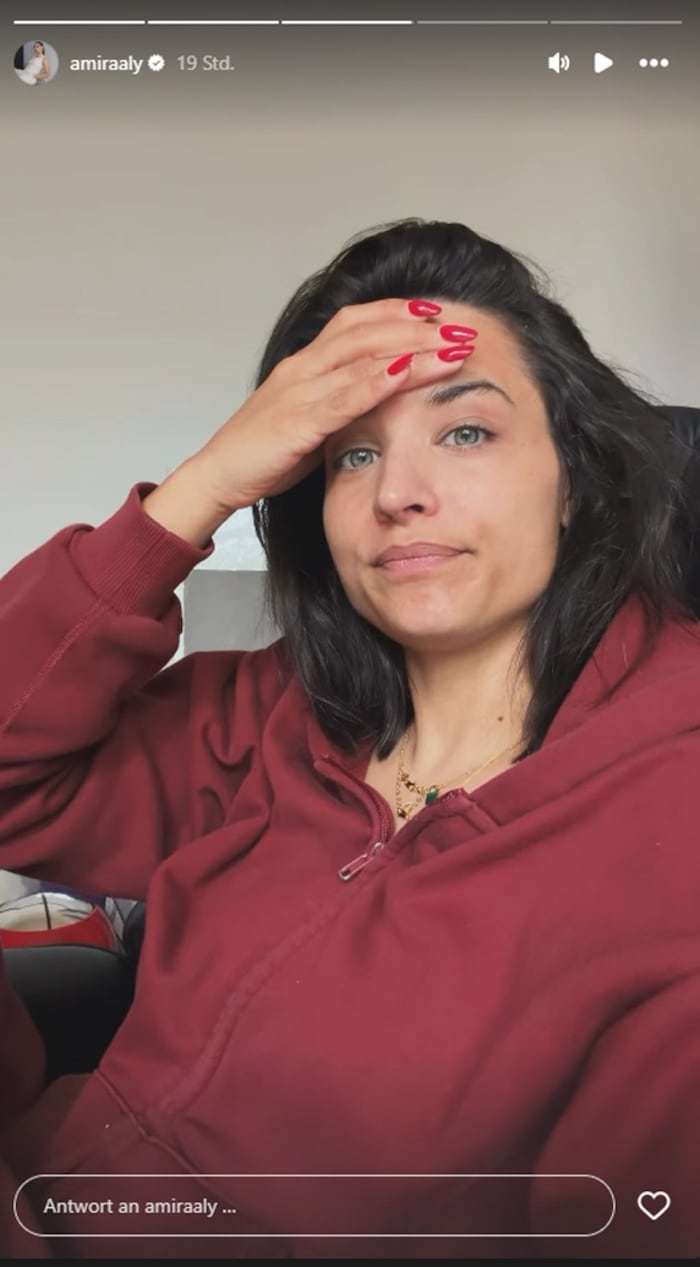 In ihrer neuesten Instagram-Story berichtet die Moderatorin von „Phantomschmerzen“.