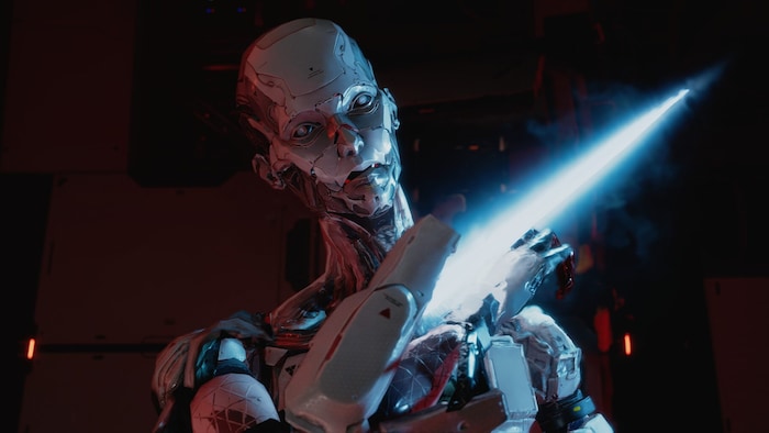 In „Pragmata“ legen sich die Spieler mit einer wild gewordenen KI an.