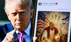 Sieben von zehn Befragten in den Vereinigten Staaten halten ihren Präsidenten Donald Trump nicht ...