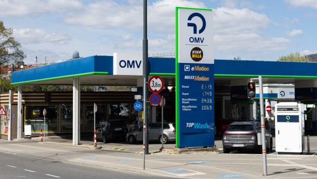 An den gut 200 OMV-Stationen wurde Diesel am Dienstag bereits wieder teurer.