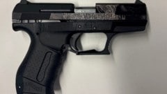 Diese Gaspistole wurde ebenfalls sichergestellt.