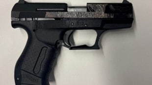 Diese Gaspistole wurde ebenfalls sichergestellt.