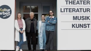 Die Programmverantwortlichen der Kulturinitiative Kürbis Wies (v. l.): Melina Schuster ...