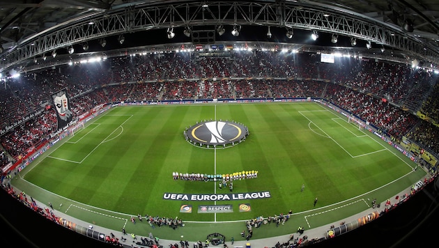 Im Sommer verwandelt sich die Red Bull Arena zur Bühne des UEFA Supercups.