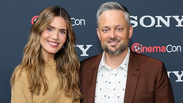 Mandy Moore und Nate Bargatze präsentierten ihren Film „The Breadwinner“.