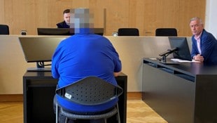 Der Angeklagte sah ein, dass er einen Fehler begangen hatte.