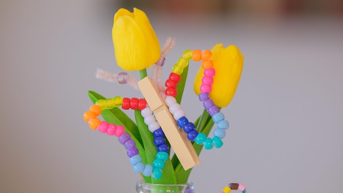 Mit den Perlen-Schmetterlingen können Vorhänge, Pflanzen oder Glückwünschkarten verschönert ...