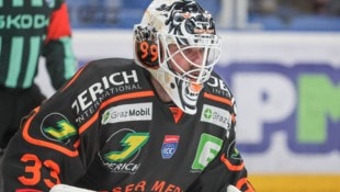 Leichtes Aufatmen bei den Graz99ers: Vor dem Finalstart gegen Pustertal trainierte der Kanadier ...