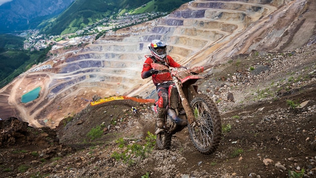 Hard-Enduro-Fahrer Michael Walkner.