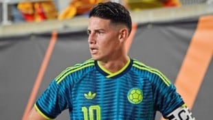 Kolumbien hofft auf James Rodriguez.