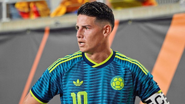 Kolumbien hofft auf James Rodriguez.