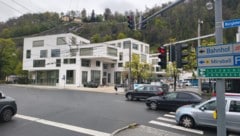 Kreuzung am Rehrplatz in Salzburg: Hier passierte der Unfall.