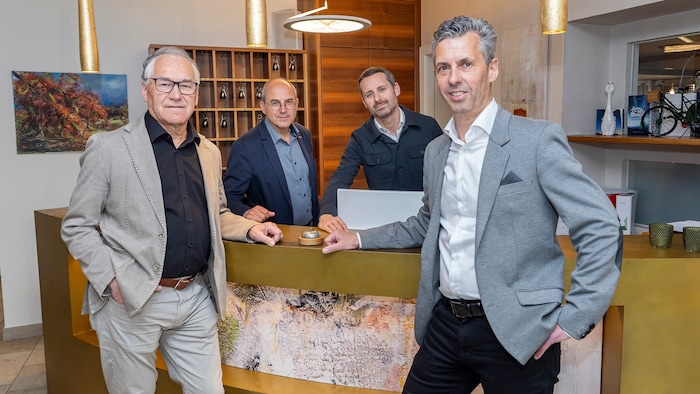 Johann Spreitzhofer, Andreas Schlemmer (Leiter des Erhebungsdiensts), Bernd Pitteroff ...