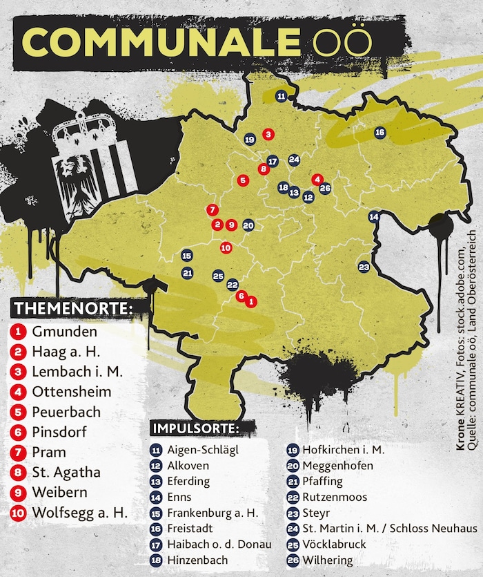 Diese Gemeinden bieten Veranstaltungen an