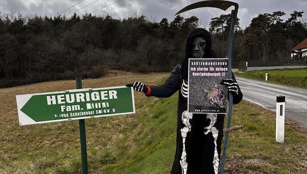 Tierschützer demonstrierten auch bereits gegen die Öffnungszeiten des Heurigenbetriebs.