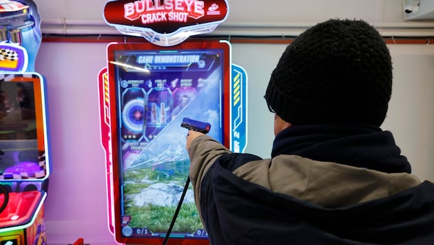 Ausgezockt! Mittlerweile ist die Halleiner Spielhalle beinahe komplett leer.