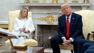 Italiens Ministerpräsidentin Giorgia Meloni und US-Präsident Donald Trump