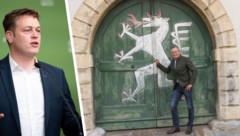 Oberösterreichs Stefan Kaineder hat keine Freude mit Blauen an der Landesspitze, wie Mario ...