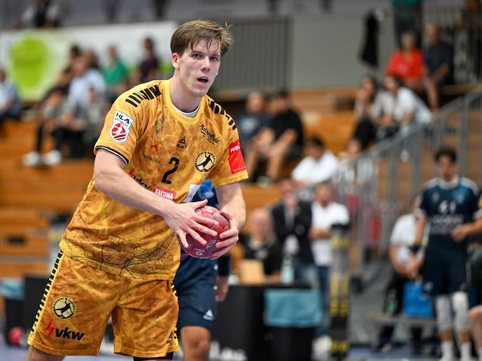 Louis Mönch und seine Teamkollegen brauchen dringend einen Sieg gegen Graz.