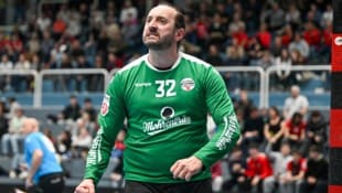 Goalie Golub Doknic und seine Harder Teamkollegen wollen in Bärnbach einen Sieg einfahren.