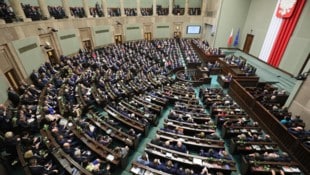 Das polnische Parlament in Warschau (Symbolbild)