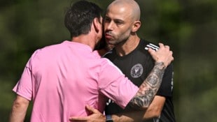 Javier Mascherano und Lionel Messi