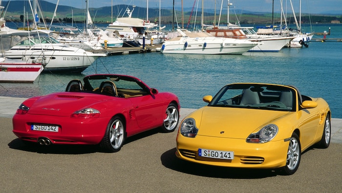 Begehrtes Basismodell – Mit einem Roadster als preiswertem Einstiegsmodell traf Porsche den Nerv ...