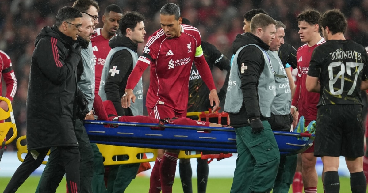 Hugo Ekitiké Suffers Severe Injury in Champions League: Suspected Achilles Rupture