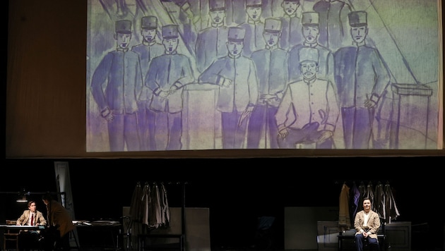 Szene aus dem neuen „Zarewitsch“.