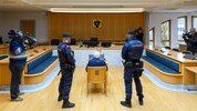 Der Doppelmord-Angeklagte 78-Jährige am Landesgericht Steyr