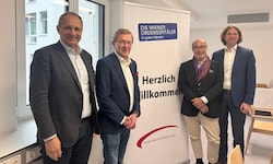Zogen Bilanz: Mag. Martin Steiner (Franziskus Spital), Günter Pacher (Barmherzige Brüder), Dr. ...