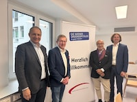 Zogen Bilanz: Mag. Martin Steiner (Franziskus Spital), Günter Pacher (Barmherzige Brüder), Dr. ...