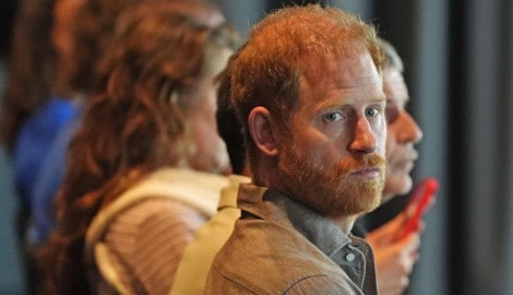 Der britische Prinz Harry, Herzog von Sussex, nahm bei einer Movember-Veranstaltung im Whitten ...