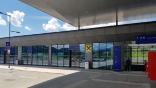 Der Gastrobereich befindet sich in guter Lage direkt am Bahnhof in St. Paul im Lavanttal.