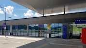 Der Gastrobereich befindet sich in guter Lage direkt am Bahnhof in St. Paul im Lavanttal.